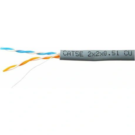 Кабель SkyNet Premium CSP-UTP-2-CU, UTP, кат.5e, 305м, серый