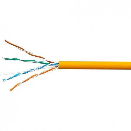 Кабель SkyNet Premium CSP-UTP-LSZH-4-CU/100, UTP-LSZH, кат.5e, 100м, оранжевый