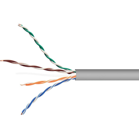Кабель Cablexpert Россия, UPC-5051E-4-CU, UTP, кат.5e, 305м, серый