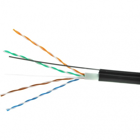 Кабель Cablexpert Россия UPC-5051E-4-CU-OUTR, UTP, кат.5e, 305м, чёрный