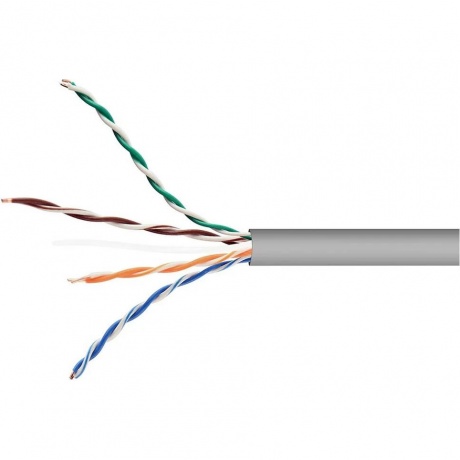 Кабель Cablexpert UPC-5051E-SOL/25, UTP, кат.5е, 25м, серый