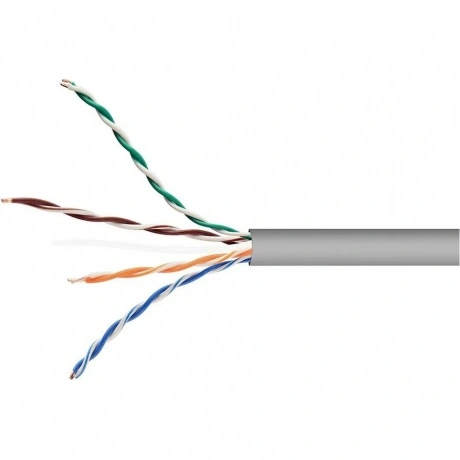 Кабель Cablexpert UPC-5051E-SOL/25, UTP, кат.5е, 25м, серый