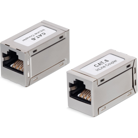 Проходной адаптер RJ45 Cabeus CA-8p8c-C6-SH