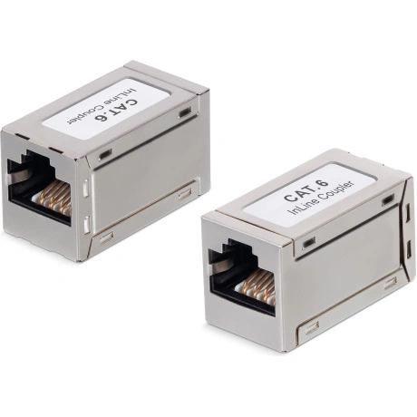 Проходной адаптер RJ45 Cabeus CA-8p8c-C6-SH