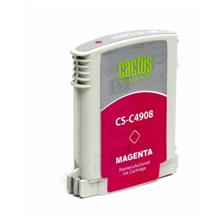 Картридж Cactus CS-C4908 №940 (пурпурный) для OfficeJet PRO 8000/8500 - фото 2