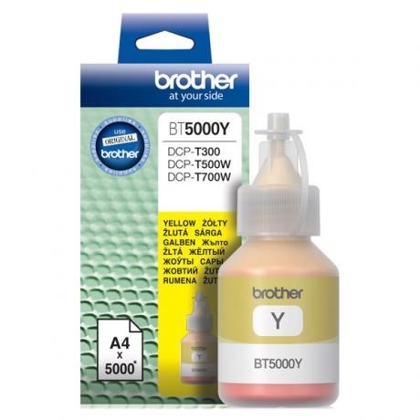 Картридж Brother BT5000Y для Brother DCP-T300/T500W/T700W, желты...