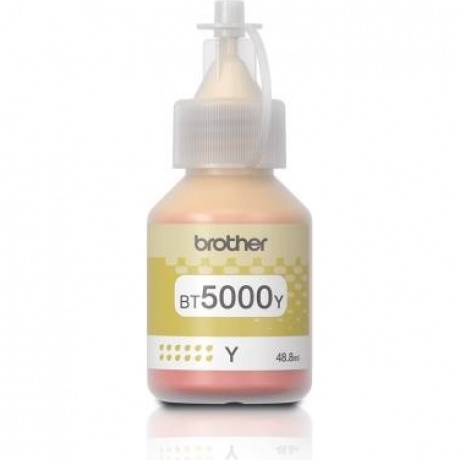 Картридж Brother BT5000Y для Brother DCP-T300/T500W/T700W, желтый - фото 2