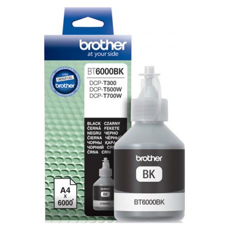 Картридж Brother BT6000BK для Brother DCP-T300/T500W/T700W, черный - фото 1