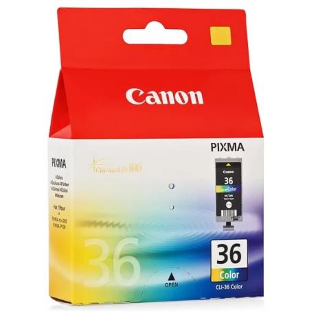 Картридж Canon CLI-36 (1511B001) для Canon Pixma 260mini, цветной - фото 3