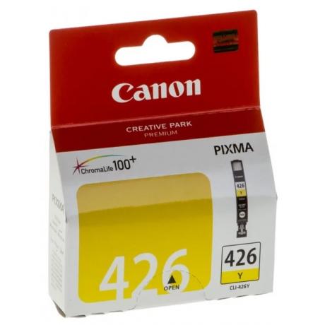 Картридж Canon CLI-426Y (4559B001) для Canon iP4840/MG5140, желтый - фото 3