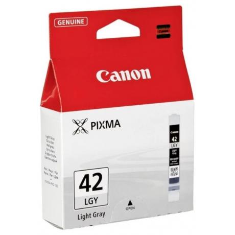 Картридж Canon CLI-42LGY (6391B001) для Canon PRO-100, светло-серый - фото 3
