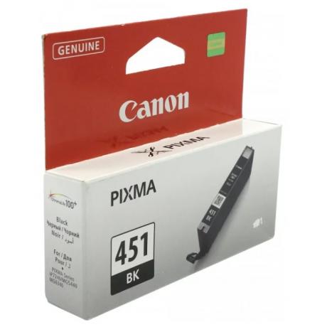 Картридж Canon CLI-451BK (6523B001) для Canon Pixma iP7240/MG6340/MG5440, черный - фото 3