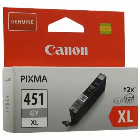 Картридж Canon CLI-451GY XL (6476B001) для Canon iP7240/MG5440/M...