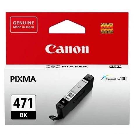 

Картридж Canon CLI-471BK (0400C001) для Canon MG5740/MG6840/MG7740, черный