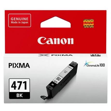 Картридж Canon CLI-471BK (0400C001) для Canon MG5740/MG6840/MG7740, черный - фото 1