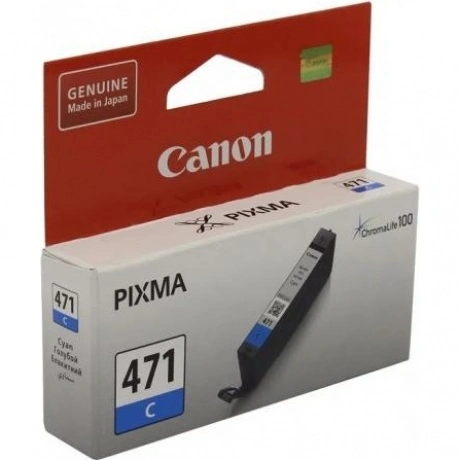 Картридж Canon CLI-471C (0401C001) для Canon Pixma MG5740/MG6840...