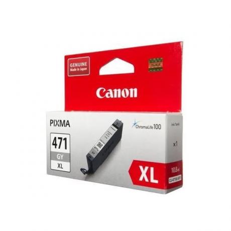 Картридж Canon CLI-471XLGY (0350C001) для Canon MG5740/MG6840/MG7740, серый - фото 3