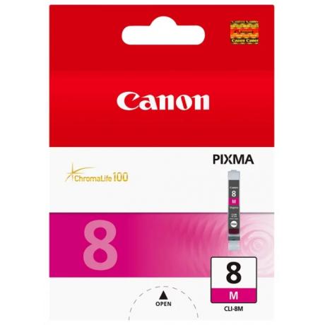 Картридж Canon CLI-8M (0622B024) для Canon iP6600D/4200/5200/5200R, пурпурный - фото 2