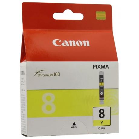Картридж Canon CLI-8Y (0623B024) для Canon iP6600D/4200/5200/5200R, желтый - фото 2