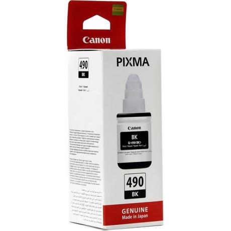Картридж Canon GI-490BK (0663C001) для Canon Pixma G1400/2400/3400, черный - фото 1