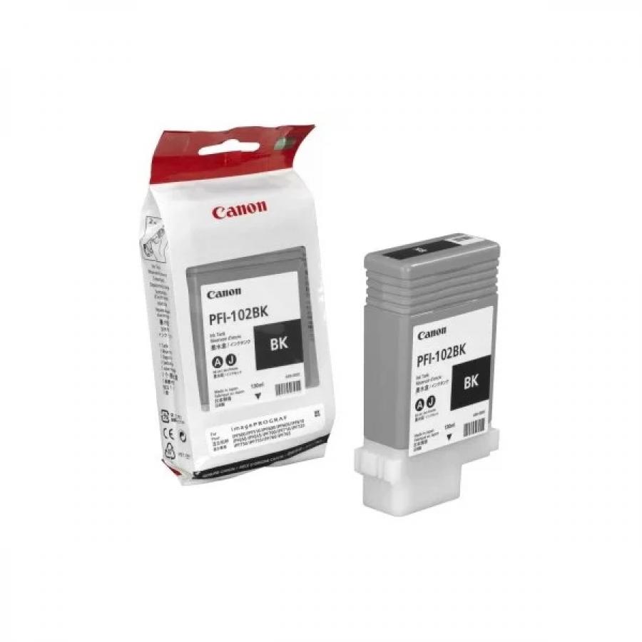 Картридж Canon PFI-102BK (0895B001) для Canon IP iPF500/600/700/710, черный картридж струйный canon pfi 102 bk 0895b001 черный для canon ip ipf500 600 700 710