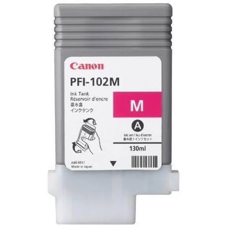 

Картридж Canon PFI-102M (0897B001) для Canon iP F510/605/610, пурпурный