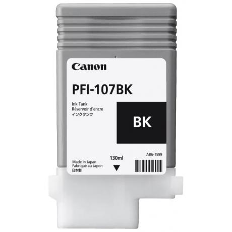 Картридж Canon PFI-107BK (6705B001) для Canon iP F680/685/780/785, черный - фото 2