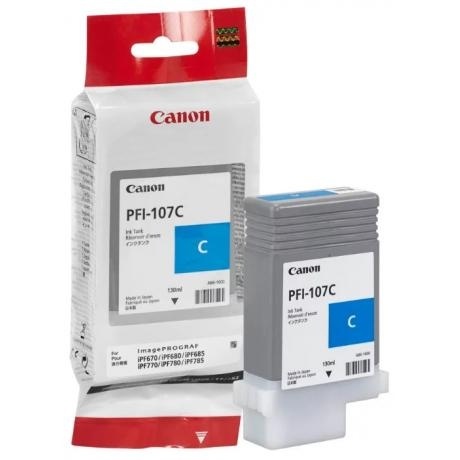 

Картридж Canon PFI-107C (6706B001) для Canon iP F680/685/780/785, голубой