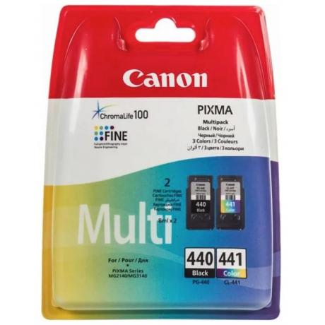 Картридж Canon PG-440/CL-441 (5219B005) набор для Canon MG2140/MG3140, черный/трехцветный - фото 3