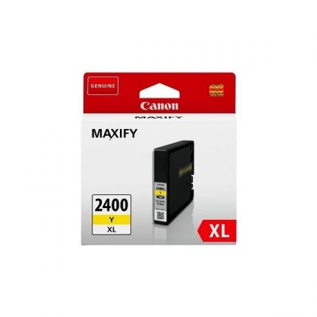 Картридж Canon PGI-2400Y XL (9276B001) для Canon iB4040/МВ5040/5340, желтый - фото 2