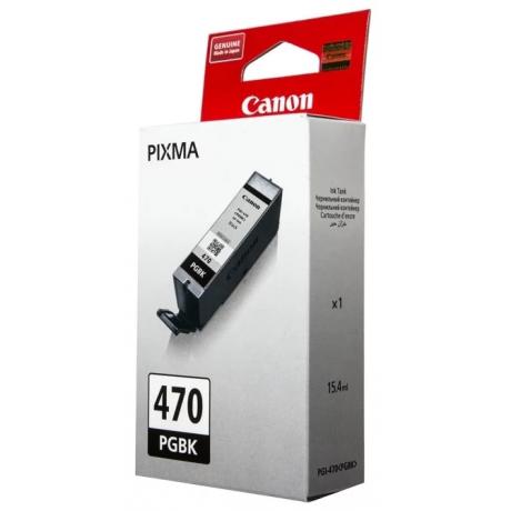 Картридж Canon PGI-470PGBK (0375C001) для Canon MG5740/MG6840/MG7740, черный - фото 2