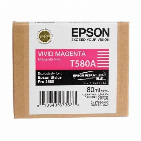Картридж Epson T580A (C13T580A00) для Epson Stylus Pro 3880, пур...