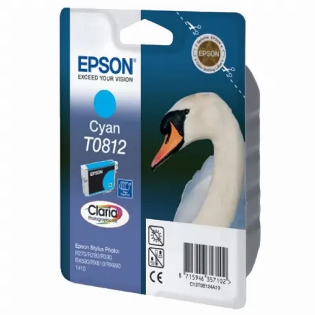Картридж Epson T0812 (C13T11124A10) для Epson R270/290/RX590, го...