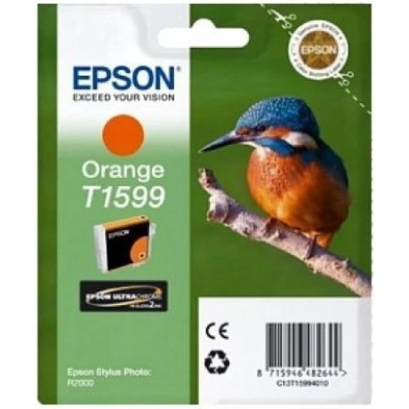 Картридж Epson T1599 (C13T15994010) для Epson St Ph R2000, оранж...