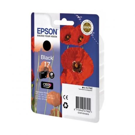 

Картридж Epson T1701 (C13T17014A10) для Epson XP33/203/303, черный