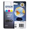 Картридж Epson T267 (C13T26704010) для Epson WF-100W, голубой/пу...