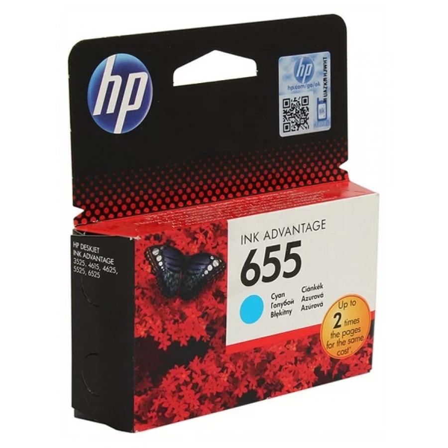 Картридж HP CZ110AE для HP DJ IA 3525/4615/4625/5525/6525, голубой чернила t03p14a на пигментной основе black