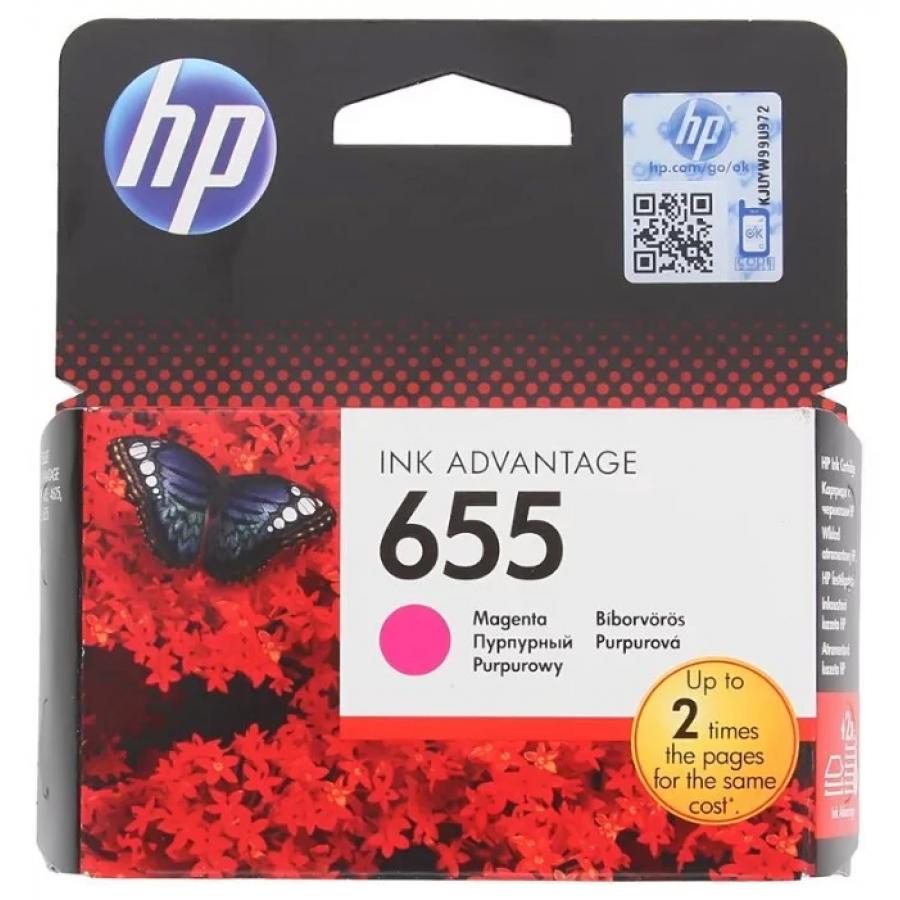 Картридж HP CZ111AE для HP DJ IA 3525/4615/4625/5525/6525, пурпурный картридж hp cz111ae 655 пурпурный для deskjet ink advantage 3525 4615 4625 5525 6525