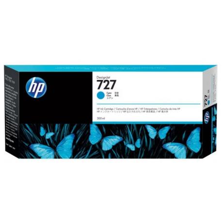 Картридж HP F9J76A для HP DJ T1500/T1530/T2500/T2530/T920/T930, голубой - фото 2