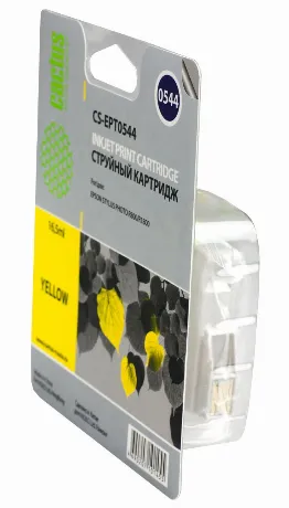 Картридж Cactus CS-EPT0544 желтый