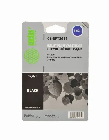 Картридж Cactus CS-EPT2631 фото черный