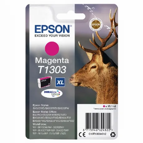 Картридж Epson T1303 (C13T13034012) для Epson B42WD, пурпурный