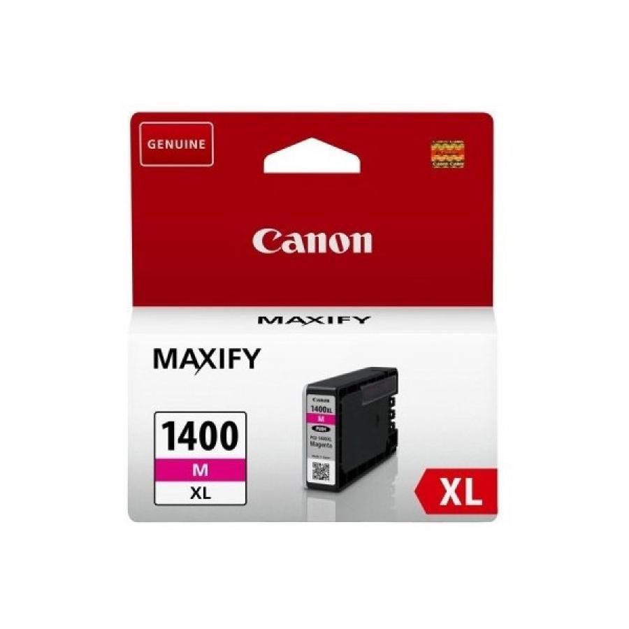 Картридж Canon PGI-1400M XL (9203B001) для Canon Maxify МВ2040/2340, пурпурный картридж canon pgi 72m для pro 10 пурпурный 710 фотографий