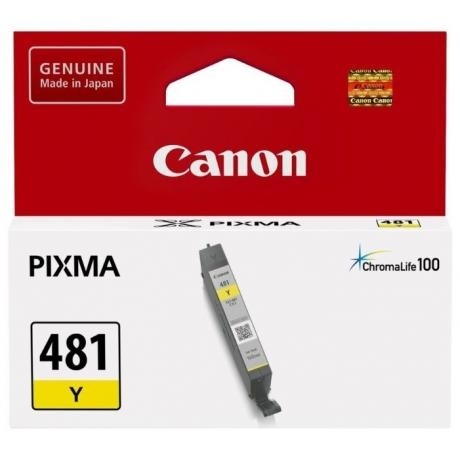 

Картридж Canon CLI-481Y (2100C001) для Canon Pixma TS5140/6140/8140/8540, желтый