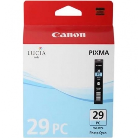 Картридж Canon PGI-29PC (4876B001) для Canon Pixma Pro 1, голубой - фото 2