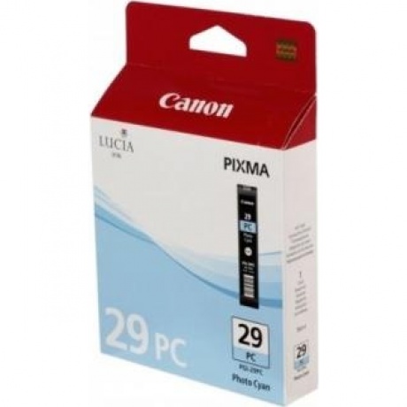 Картридж Canon PGI-29PC (4876B001) для Canon Pixma Pro 1, голубой - фото 3