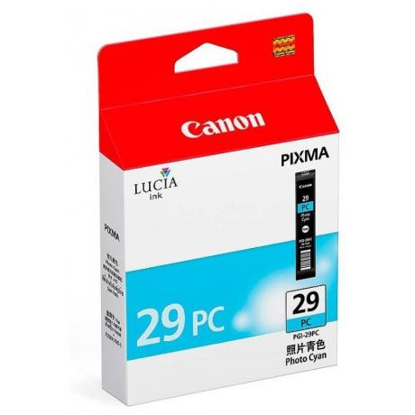 Картридж Canon PGI-29PC (4876B001) для Canon Pixma Pro 1, фото голубой - фото 1