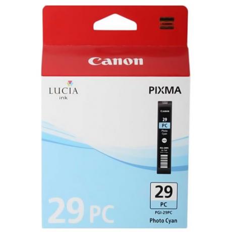 Картридж Canon PGI-29PC (4876B001) для Canon Pixma Pro 1, фото голубой - фото 2