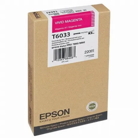 Картридж Epson T6033 (C13T603300) для Epson St Pro 7880/9880, пу...