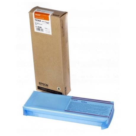 

Картридж Epson T636A (C13T636A00) для Epson St Pro 7900/9900, оранжевый
